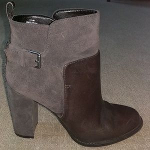 Nine West Quina ankle boots dark brown sz5.5M